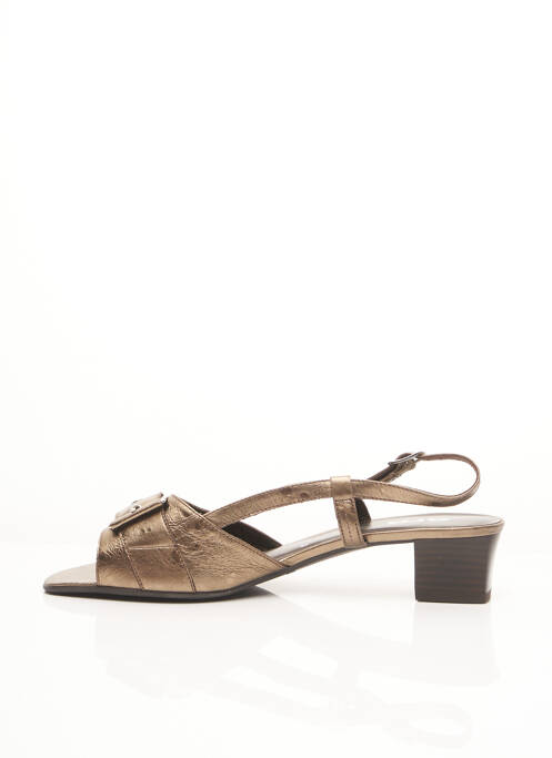 Sandales/Nu pieds beige ARA pour femme