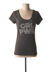 T-shirt gris GIPSY 2.0 pour femme seconde vue