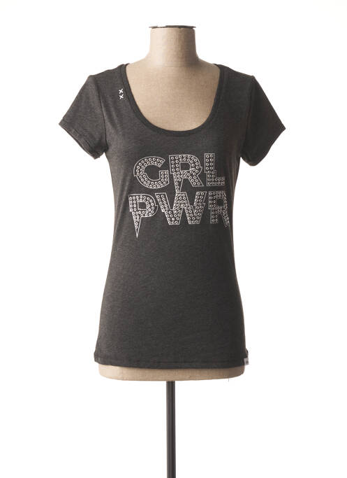 T-shirt gris GIPSY 2.0 pour femme