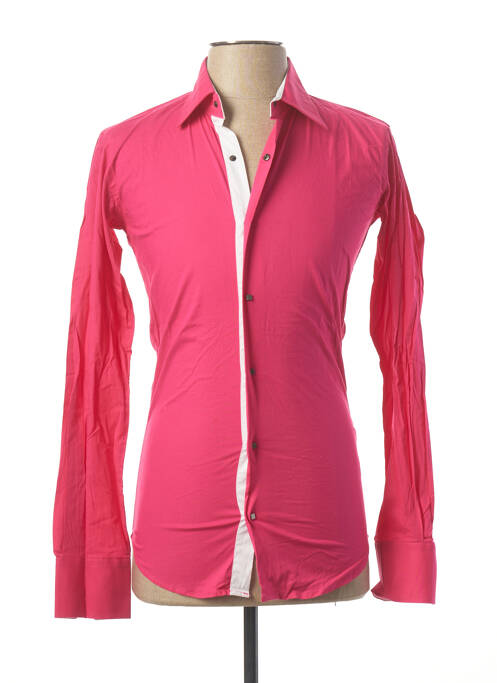 Chemise manches longues rose FREESIDE pour homme