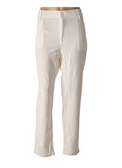 Pantalon slim blanc H-3 pour femme seconde vue