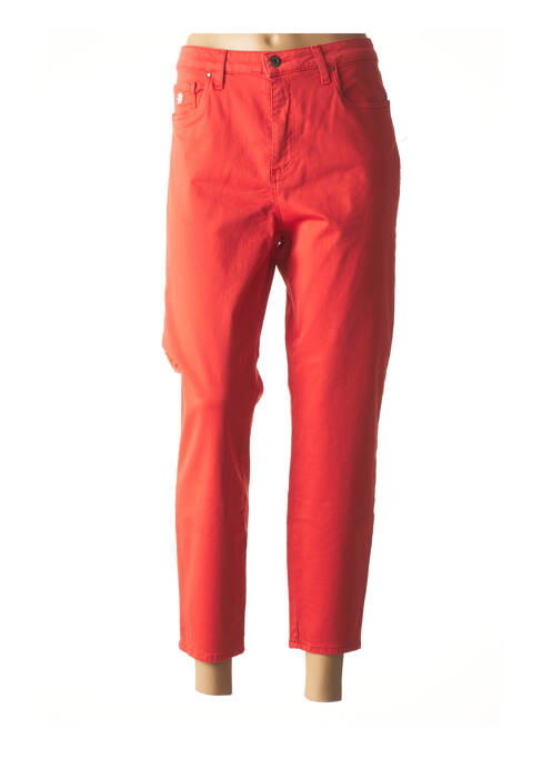 Pantalon 7/8 orange LCDN pour femme