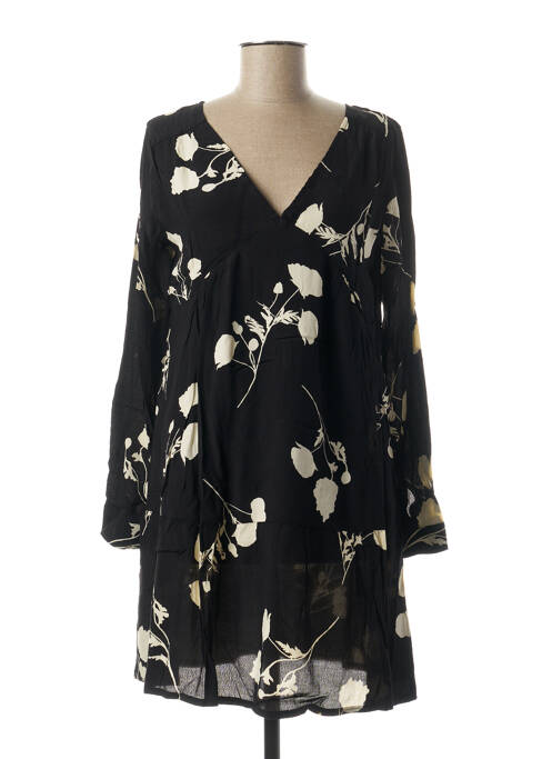 Robe mi-longue noir CHERRY PARIS pour femme