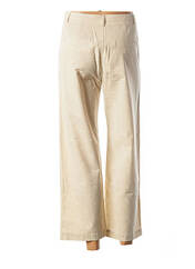 Pantalon 7/8 beige I.CODE (By IKKS) pour femme seconde vue