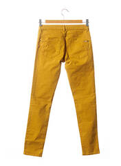 Pantalon slim jaune I.CODE (By IKKS) pour femme seconde vue