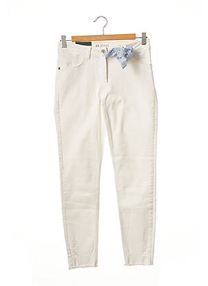 Jeans coupe slim blanc BETTY BARCLAY pour femme