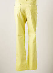 Jeans coupe droite jaune FELINO pour femme seconde vue