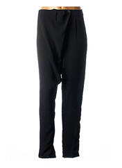 Pantalon droit noir COQUELICOT pour femme seconde vue