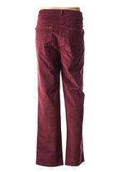 Pantalon droit rouge EVER EASY BY JAC JAC pour femme seconde vue
