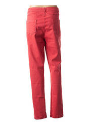 Pantalon droit rouge TEX pour femme seconde vue