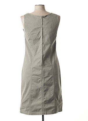 Robe mi-longue sans manche sans manche vert IMPAQT femme