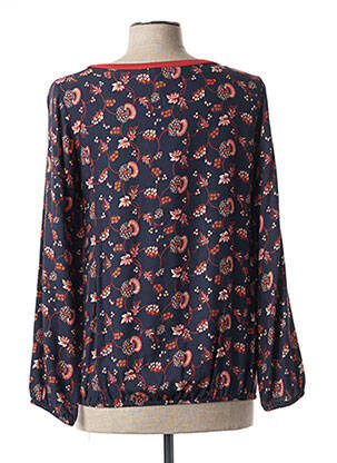 Blouse manches longues manches longues bleu TELMAIL femme