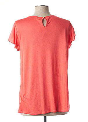 Top coupe fluide manches courtes rose BETTY BARCLAY femme