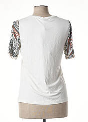 T-shirt blanc SIGNATURE pour femme seconde vue