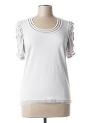 T-shirt gris CONCEPT K pour femme seconde vue