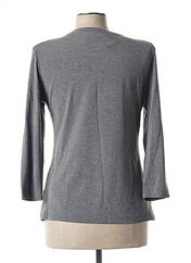 T-shirt gris OSCAR B pour femme seconde vue