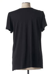 T-shirt noir CONCEPT K pour femme seconde vue