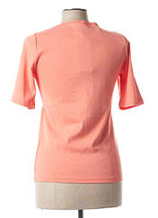 T-shirt orange SIGNATURE pour femme seconde vue