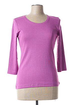 T-shirt violet CASUAL WEAR pour femme