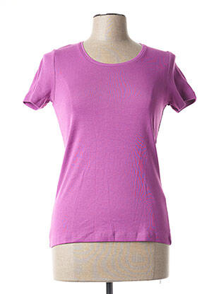 T-shirt violet CASUAL WEAR pour femme