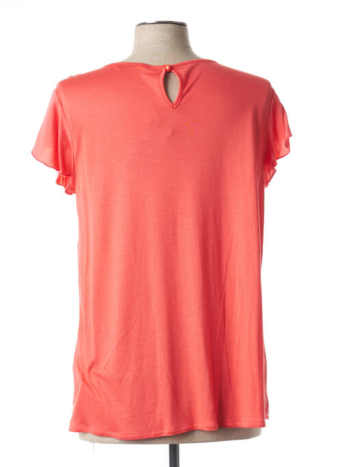 Top coupe fluide manches courtes rose BETTY BARCLAY femme