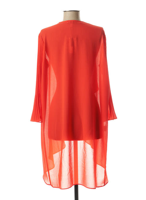 Gilet manches longues rouge TINTA STYLE pour femme