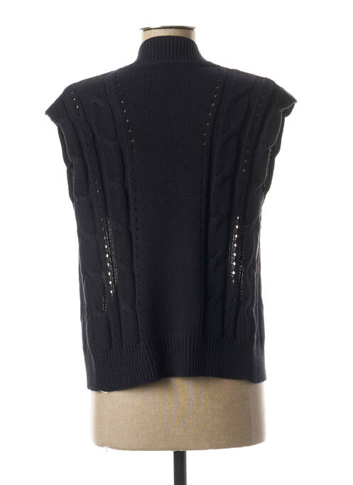 Gilet manches courtes bleu BETTY BARCLAY pour femme