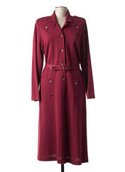 Robe longue rouge FRANCE RIVOIRE pour femme seconde vue