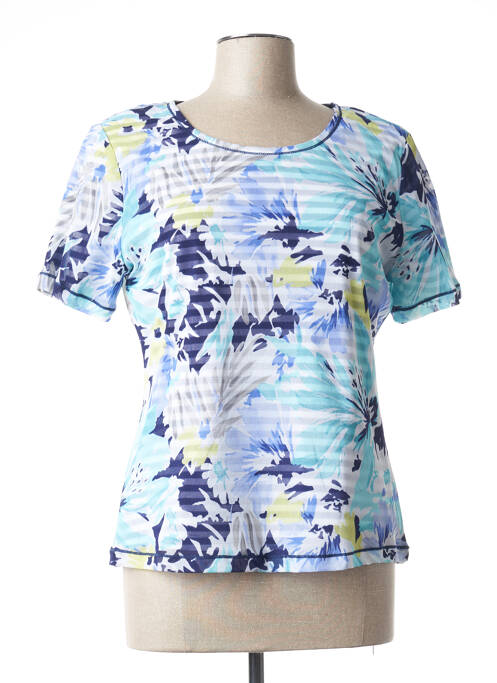 T-shirt bleu OSCAR B pour femme