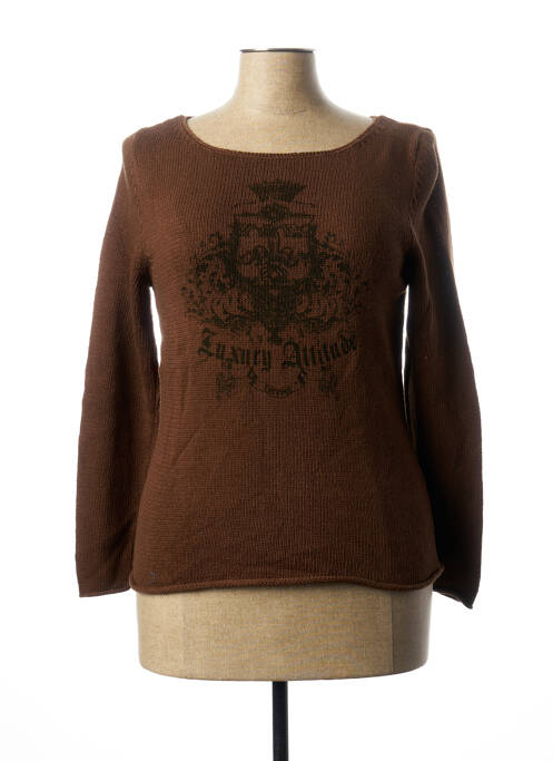 Pull marron BETTY BARCLAY pour femme