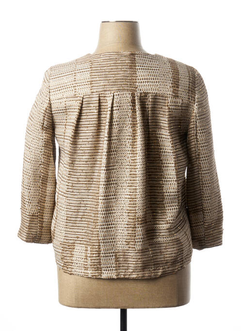 Veste casual beige MANILA GRACE pour femme