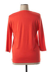 T-shirt rouge CASUAL WEAR pour femme seconde vue