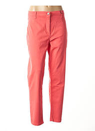 Pantalon droit stretch taille normale rose BETTY BARCLAY femme