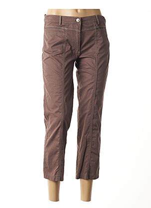 Pantacourt coupe droite taille normale marron BETTY BARCLAY femme