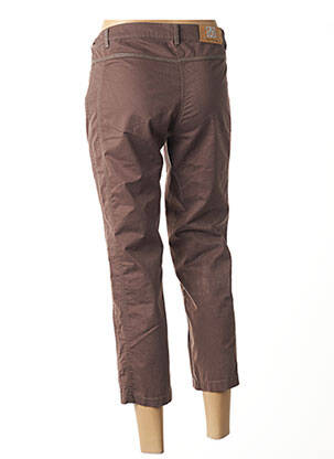 Pantacourt coupe droite taille normale marron BETTY BARCLAY femme
