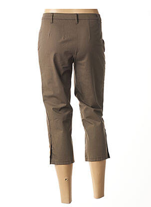 Corsaire stretch taille normale marron ROSA ROSAM femme