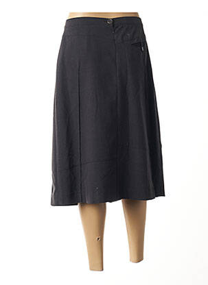 Jupe mi-longue coupe droite gris FRED SABATIER femme