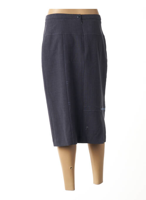 Jupe mi-longue bleu PAUPORTÉ pour femme
