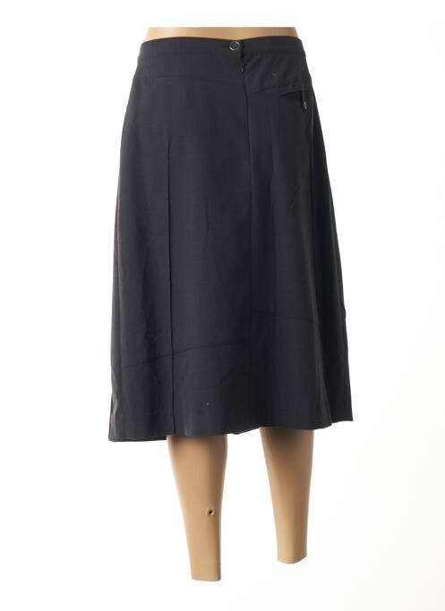 Jupe mi-longue gris FRED SABATIER pour femme