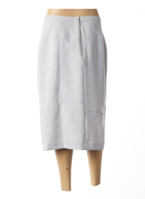 Jupe mi-longue gris PAUPORTÉ pour femme