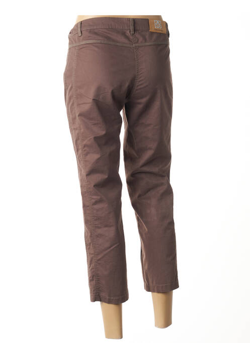 Pantacourt marron BETTY BARCLAY pour femme