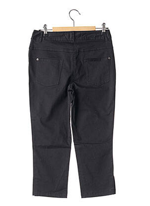 Pantacourt stretch taille normale noir LES FILLES DE NEAUX femme