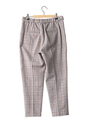 Pantalon droit stretch taille normale beige FRACOMINA femme