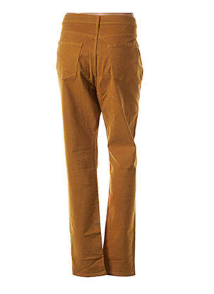 Pantalon slim stretch taille normale jaune IMPAQT femme