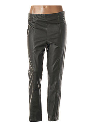 Pantalon slim stretch taille normale vert B.YU femme