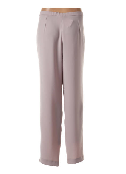 Pantalon slim marron FRANCE RIVOIRE pour femme