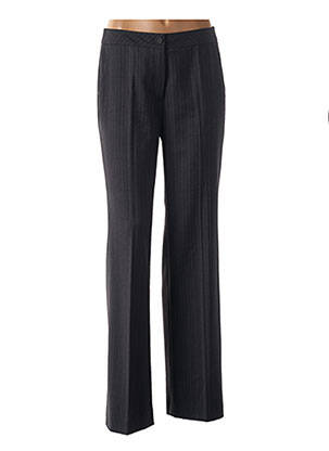 Pantalon droit stretch taille haute gris BETTY BARCLAY femme