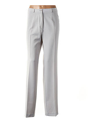Pantalon slim taille haute taille haute gris COSTURA 40 femme