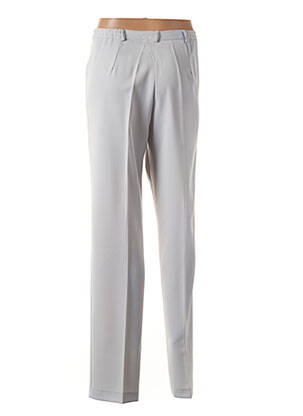 Pantalon slim taille haute taille haute gris COSTURA 40 femme