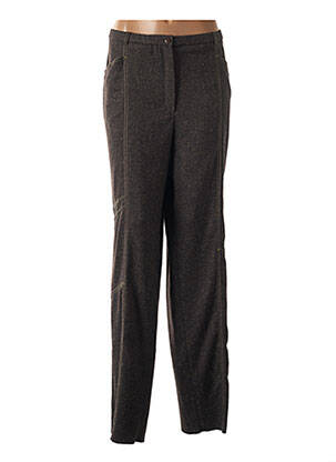 Pantalon droit stretch taille normale marron PAUPORTÉ femme